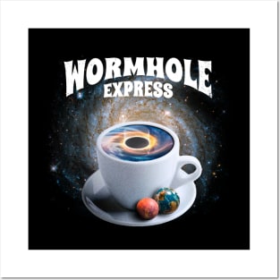 WORMHOLE EXPRESS Posters and Art